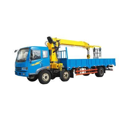 Chinese New Mini Truck Mounted Crane with Straight Boom 3200kg Capacity Gsqs68-4