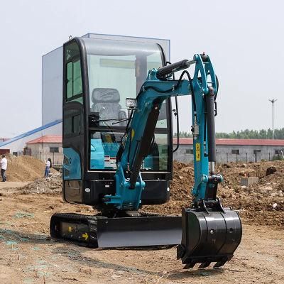 China Mini Excavator 1.8t Small Digger Mini Excavator Backhoe Excavator 1 Ton Excavator