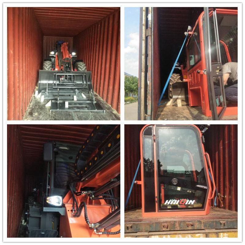 Multifunctional Mini Farm Telescopic Small Front End Loader Tl1500 for Sale