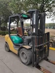 3 Stages Made in Japan 3 Tons Fd30t Komatsu Second Hand Diesel Forklift