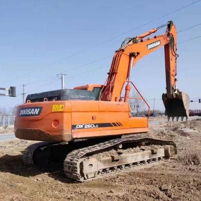 Dh55 Dh60-7 Dh70 Dh80 Used Excavators Korean Doosan Crawler Excavator Second Hand Construction Equipment for Sale