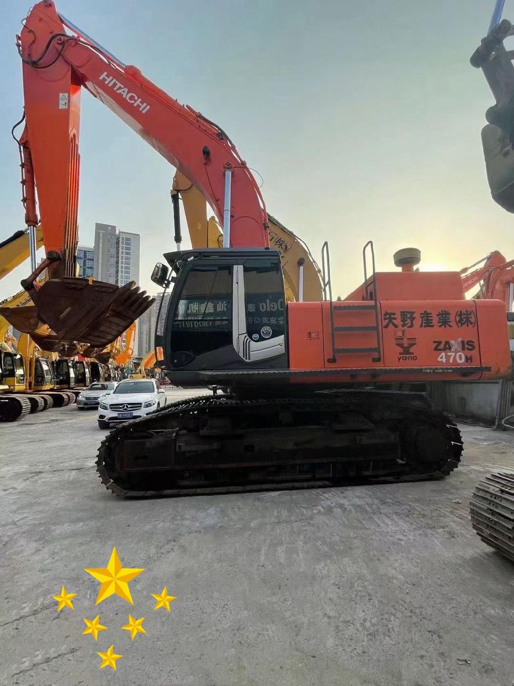 47 Ton Hitachi Cat Volvo Crawler Heavy Truck Excavators Second Hand Ex200-3 Zaxis200-3 200-5 Used Excavator Construction Machinery Excavadora Usada Sale Price
