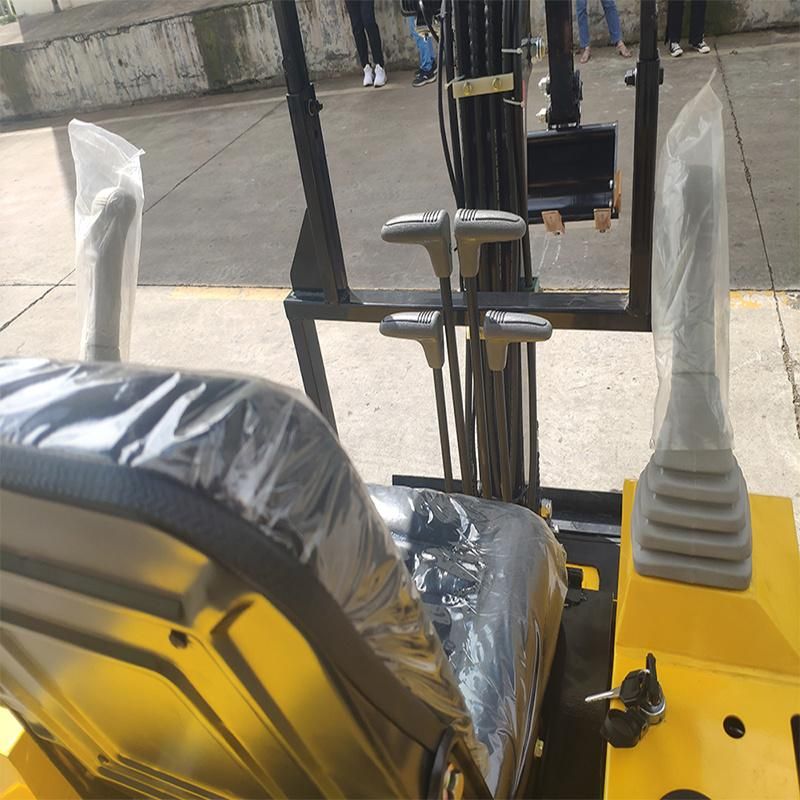 Hot Sale Different Colors of Well 1.5 Ton Mini Excavator New Mini Excavator Cheap