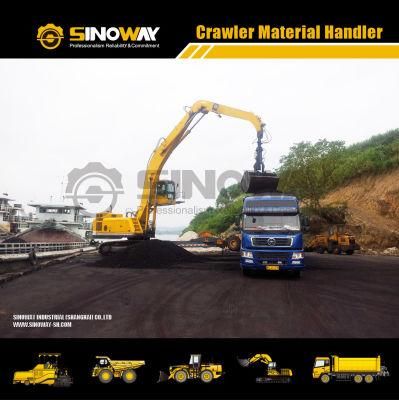 Best Price Crawler Material Grabbing Excavator for Coal and Scrap Handling