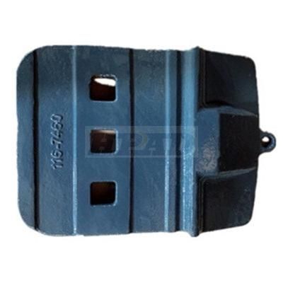 Loader Bucket Wear Parts Half Arrow Segment 116-7460