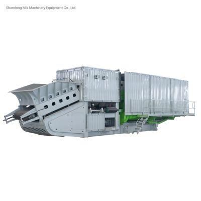 Green Ruromix Naked Custom Made Rendering Vibrating Screen Sieve Machine with CE