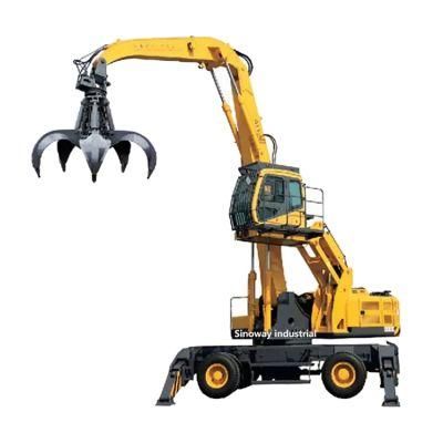 25 Ton Mobile Tyre Mounted Material Handler for Sale