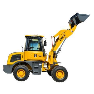 Hydraulic Small Huaya China Wheel Loader Price Mini Ex916 Loaders