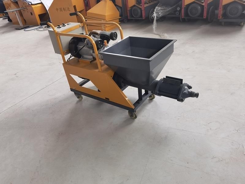 2021 Electrical Automatic Mortar Plastering Machine for Spraying Wall Cement