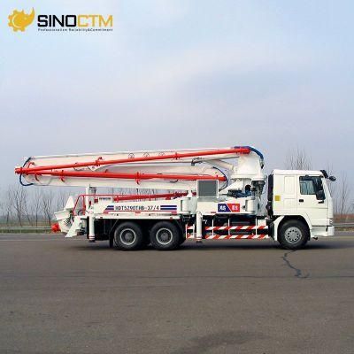 45m 48m 52m LHD HOWO Concrete Pump Truck with Boom