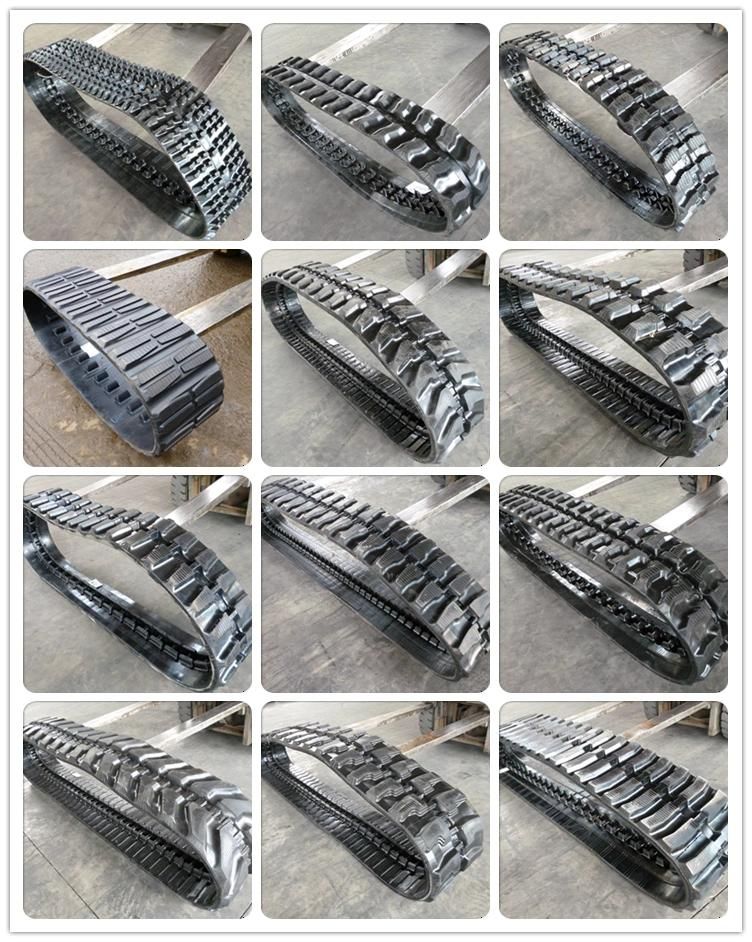 Mst 1800 Dumper Loader Undercarriage Spare Parts Rubber Track (650*125*80)