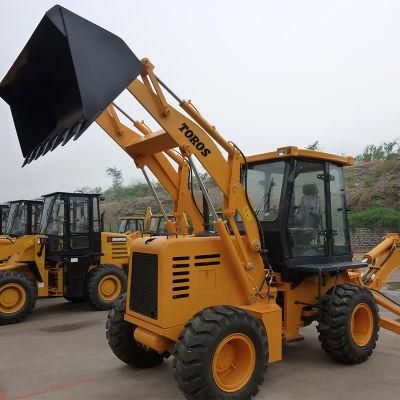 7t Compactor Machine Cheap Backhoe Loader for Sale