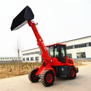 Chinese Mini Wheel Loader Boom Loader Tl1500 Telescopic Small Wheel Loader for Europe
