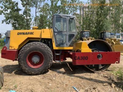 Used Cheap Single Drum 14t 15t Roller Compactor Dynapac Ca30d Ca30 Ca25