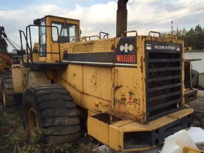 Good Quality Reasonable Price Used Wheel Loader Koma&prime;tsu Wa600 53ton Used Loader Japan Original Cheap Sell