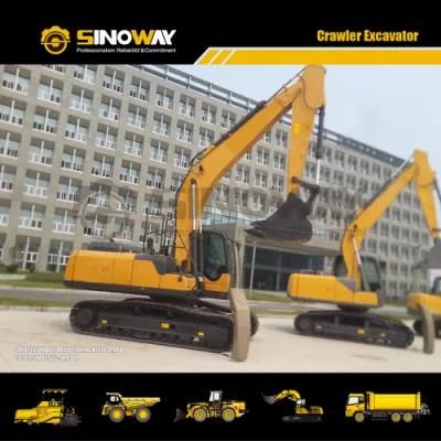 Construction Machinery 21 Ton Tracked Excavator Swe210LC in Stock