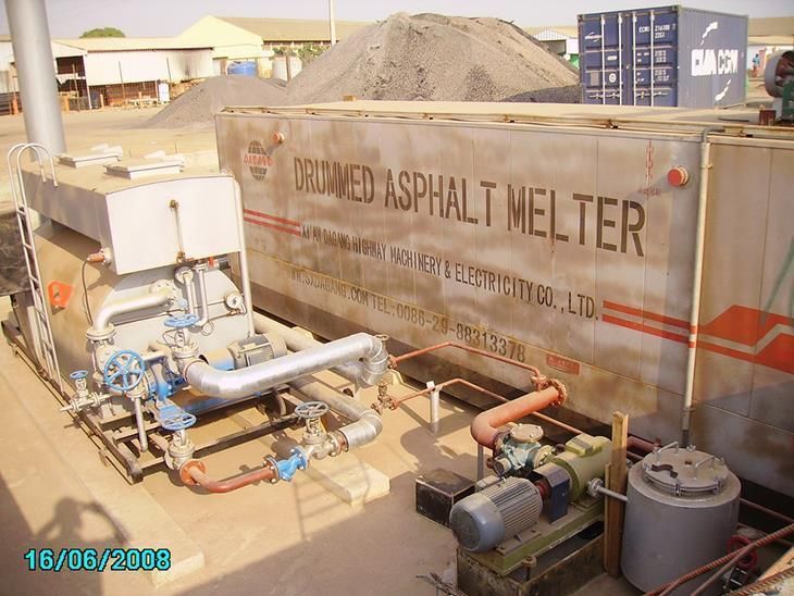 China Top Brand Dt3 3-4t/H Drummed Asphalt Melter Machine
