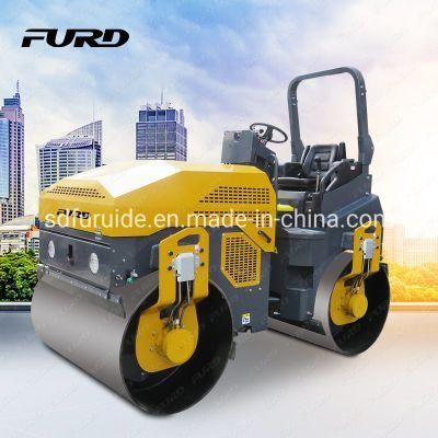 Mini Tandem Vibratory Roller Tandem Vibratory Roller Roller Asphalt Compactor Fyl-1400