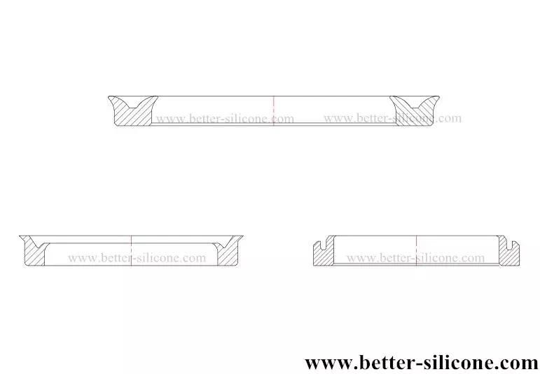 Medical Syringe Silicone Stopper/Plunger/Plug Seal Rubber Piston
