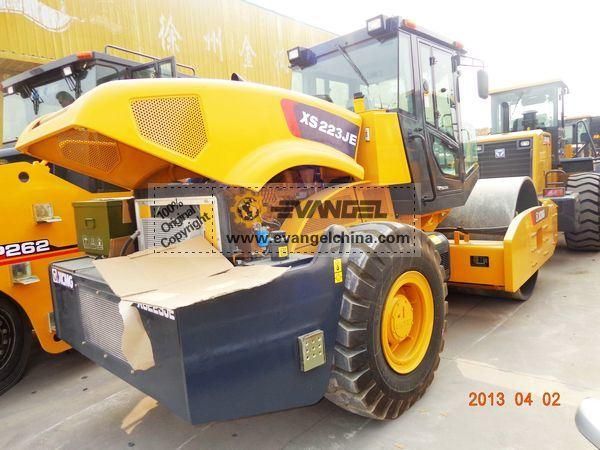 22 Ton Single Drum Vibratory Road Roller Xs223js with Mechanical Operation