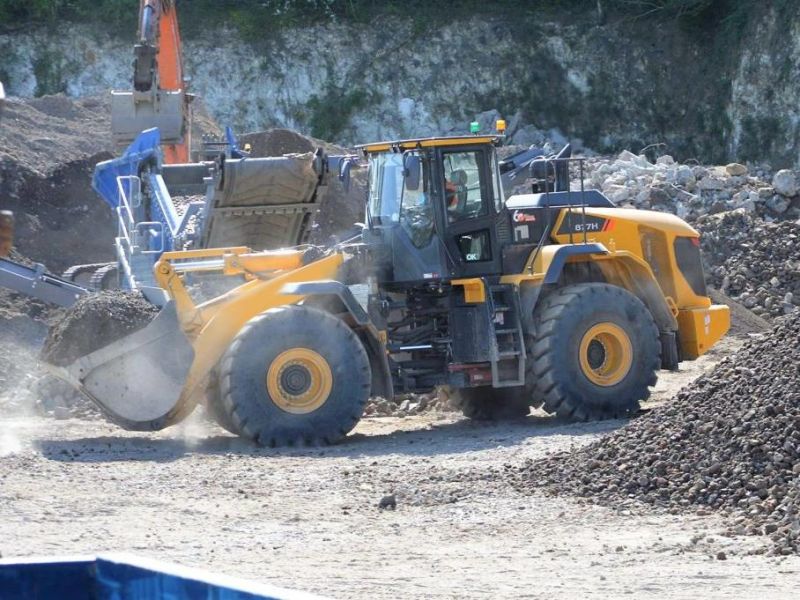 8 Ton Small Hydraulic Wheel Loader Clg886h for Sale