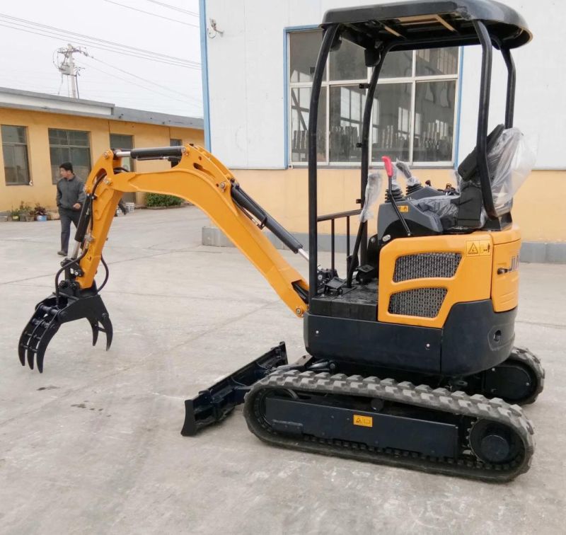 New Chinese Garden 2.0 Ton Mini Crawler Excavator for Small Site Operation for Sale