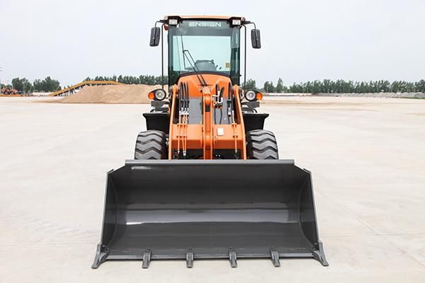 2 Ton Front Wheel Loader Chinese Brand Ensign Yx620 with Yuchai Engine