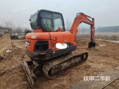 Used Mini Medium Backhoe Excavator Doosan Dx60 Construction Machine Second-Hand