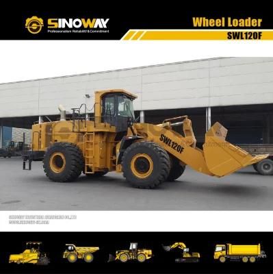 Mine Shovel Loader 12ton Hydrostatic Big Wheel Loader for Mining