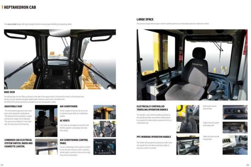 Full-Hydraulic Wetland Crawler Bulldozer (ST SD60-C5)
