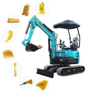 2 Ton China Best Sale Mini Crawler Digging Machine Excavator Hot Sale