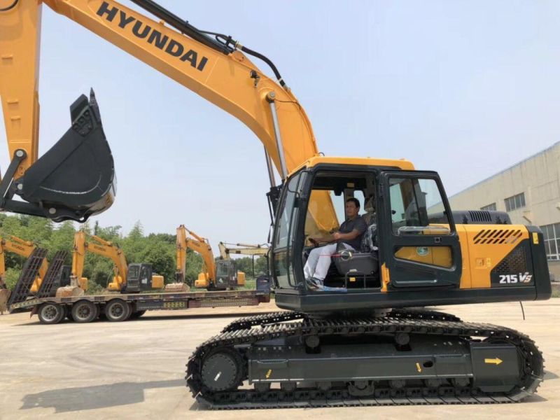 Hyundai 21.5 Ton Crawler Excavator R215vs with Cheap Price