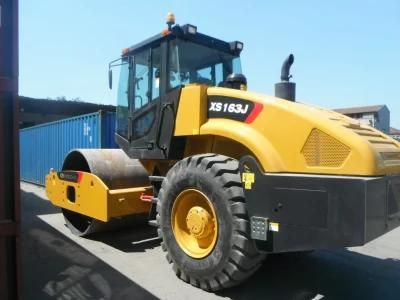 Energy-Saving Xs163j 16 Ton Single Drum Vibratory Road Roller with Air Conditioner