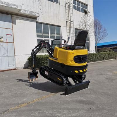 New Arrival Crawler Mini Digger with Auger 1 Ton Mini Bagger