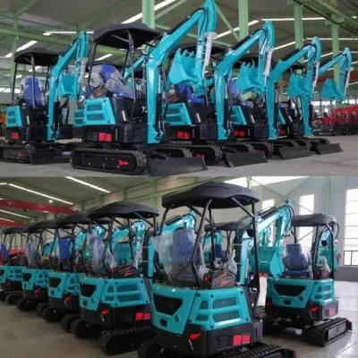 1 Ton 1.2 Ton 2 Ton Mini Excavator Machine China Cheap Mini Excavator Small Excavator
