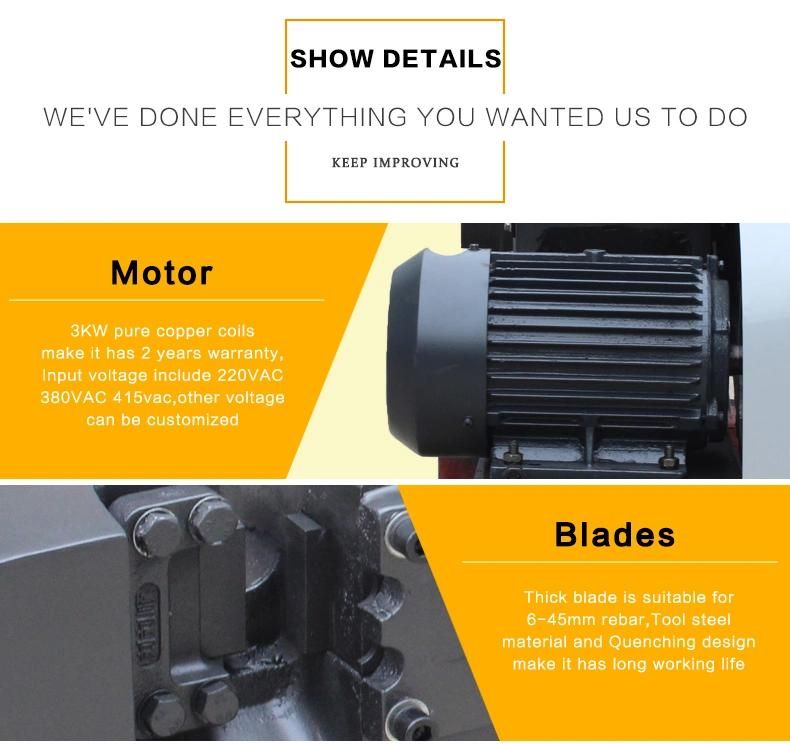 Popular Steel Bar Cutter 45mm Rebar Cutter