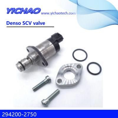 Excavator Fuel Metering Suction Control Denso Scv Valve 294200-2750 for Isuzu 4HK1/4jj1/4jg1, Sany 75/95, Hitachi, Sumitomo, Case, Kobelco