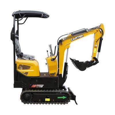 Hot Sale CT08 0.8ton Mini Excavator Cheap Price Good Quality Euro 5 Engine