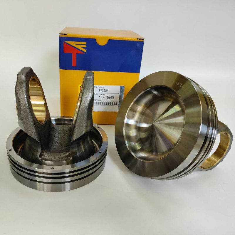 Diesel Engine Engineering Machinery Parts Piston Crown 168-4540 for Building Bulldoz Parts D8r D8n Wheel Loaders Parts 168g Engine Parts 3460c 980c