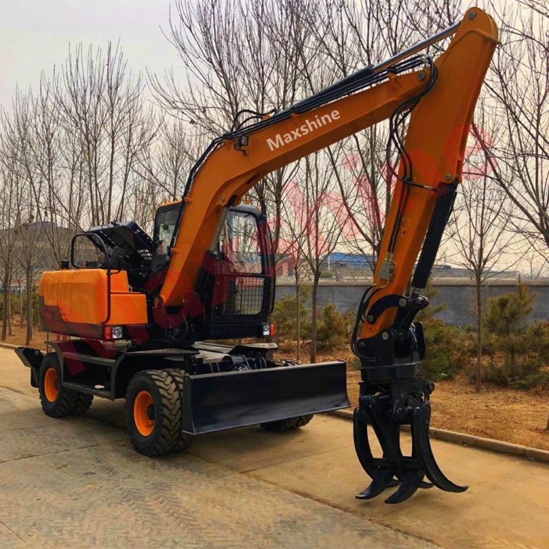 China High Class 88 Wheel Type Excavator Bucket Wheel Excavator Wood Grapple