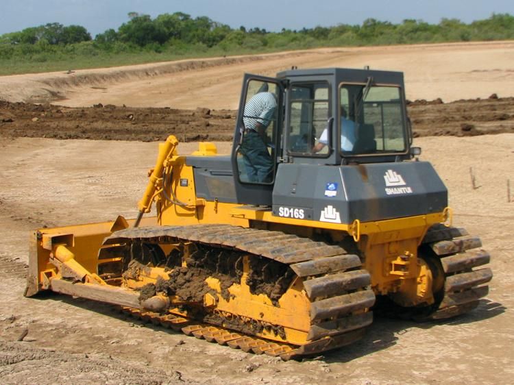 160HP SD16t Mechanical Bulldozer with 510mm Track Shoe