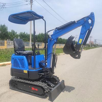 Hx10 Wheel Crawler Cheap Mini Excavator China Cheap 1-3 Ton Garden Small Mini Excavator for Sale