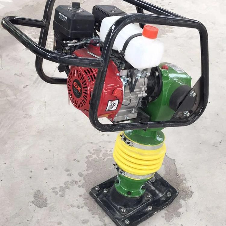Handheld Gasoline Hcr80K Tamping Rammer Machine with Honda Gx160 Engine