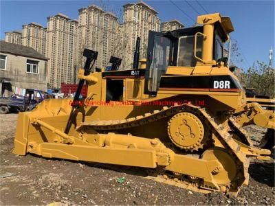 Construction Equipment Used Caterpillar D8r Bulldozer with Good Engine