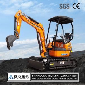 Mini Digger 1800kg Trench Digger Machine Micro Excavator