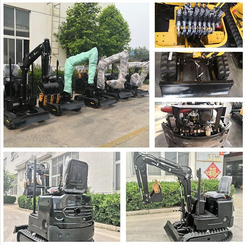1 Ton China OEM Cheap Crawler Small Mini Excavator
