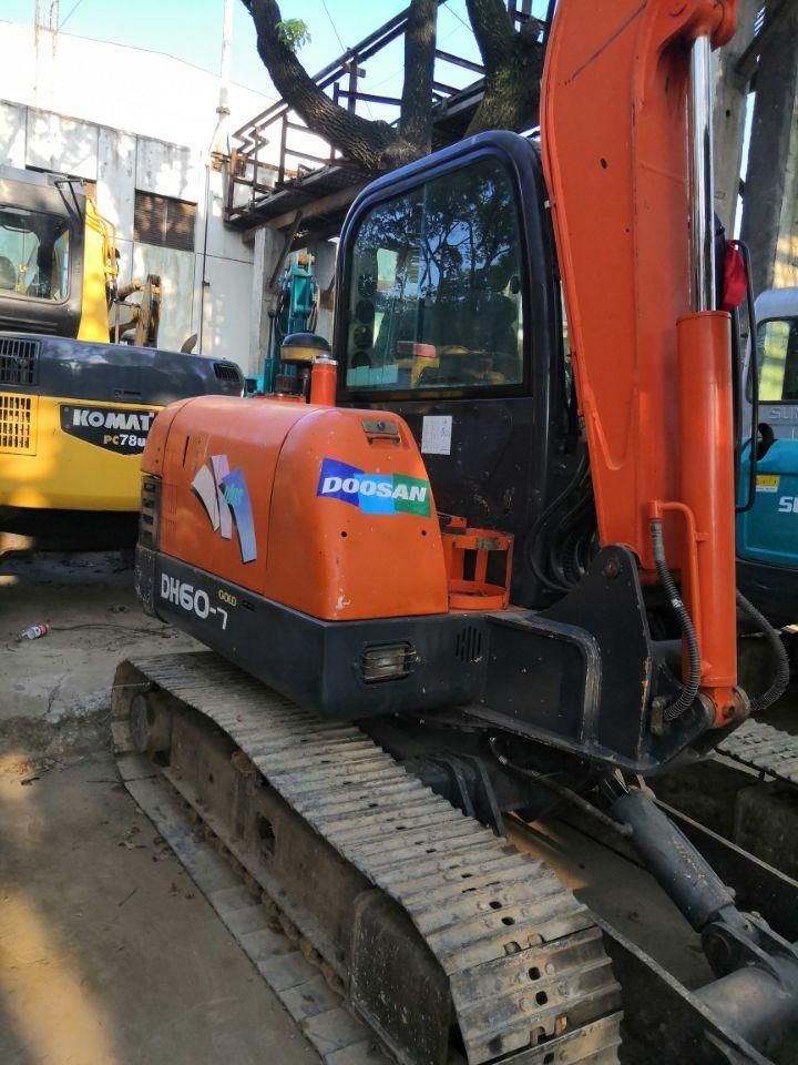 Used 6ton/Mini/Very Good Quality/Doosan Dh60-7/Dx60 Excavators