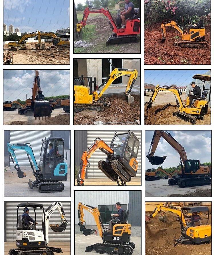 Hot Sell Weight 1.7ton Crawler Excavator with 13.6 Power Engine