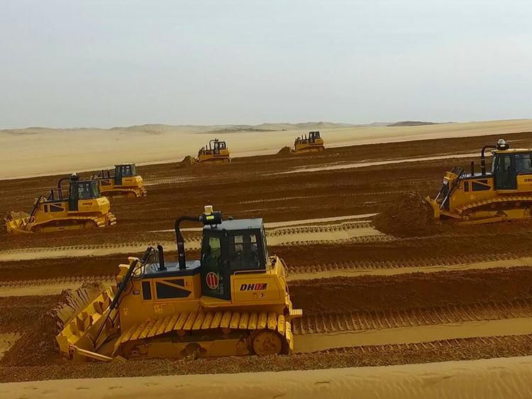 Shantui 420HP Standard Bulldozer SD42-3 Semi-U Blade