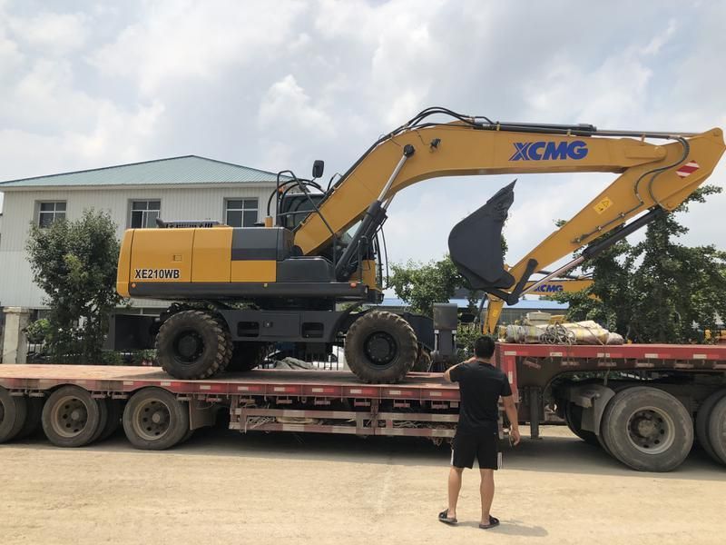 Top Brand 21ton Wheel Excavator Xe210wb for Sale